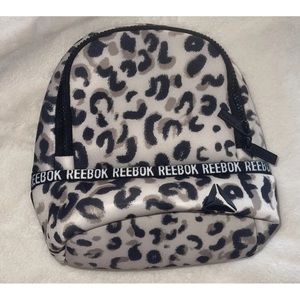 Reebok mini rose leopard backpack